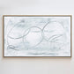 Julia Contacessi Fine Art Custom Canvas Print Gallery Wrapped / White Oak / 48x80 Innuendo No. 1 - Canvas Print
