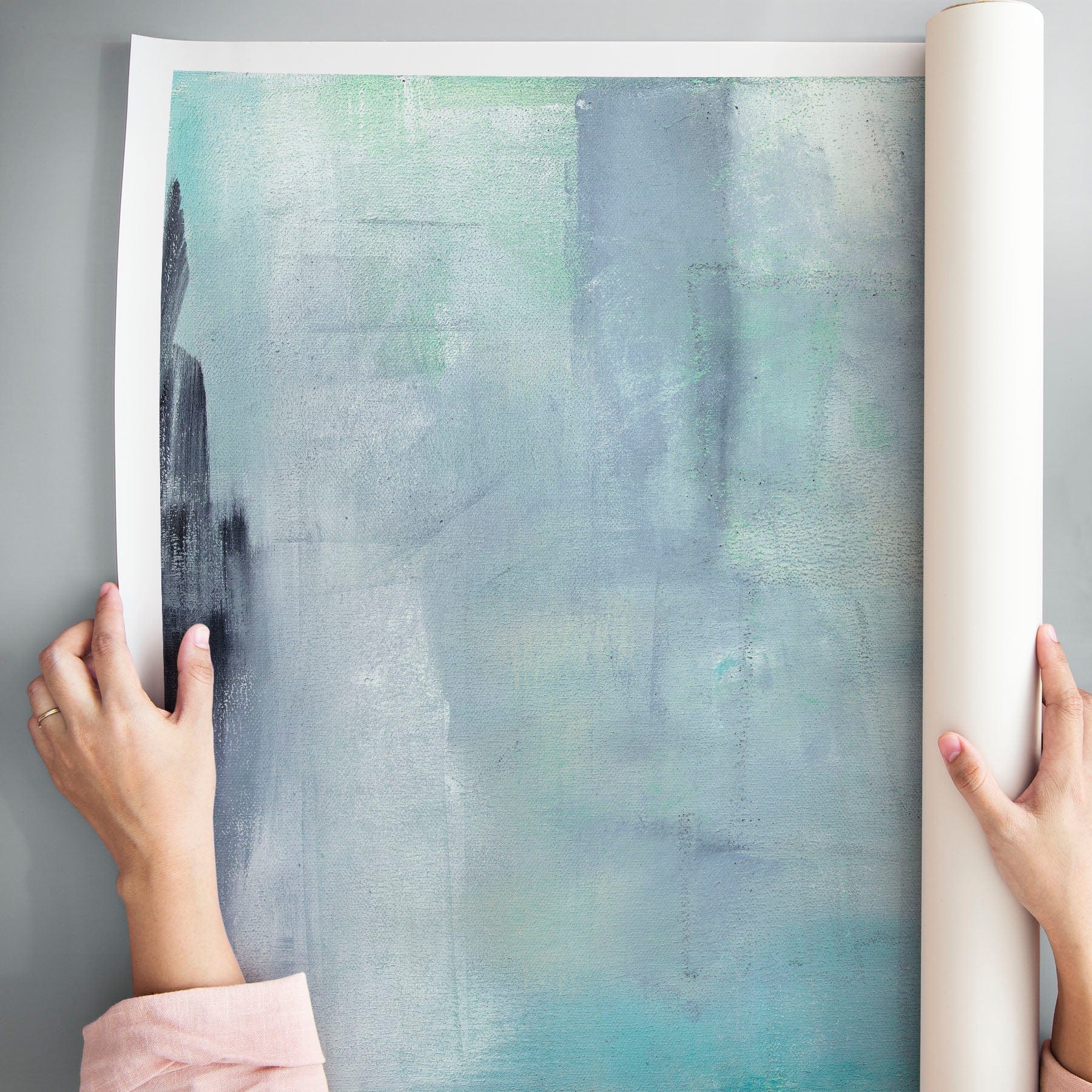 Julia Contacessi Fine Art Custom Canvas Print Sea Smoke - Canvas Print