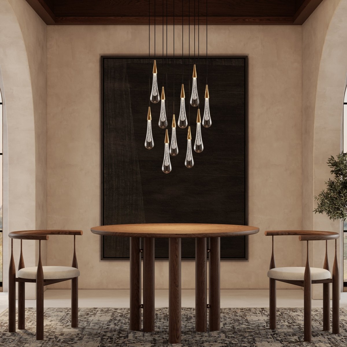 Custom Drop Pendant Light