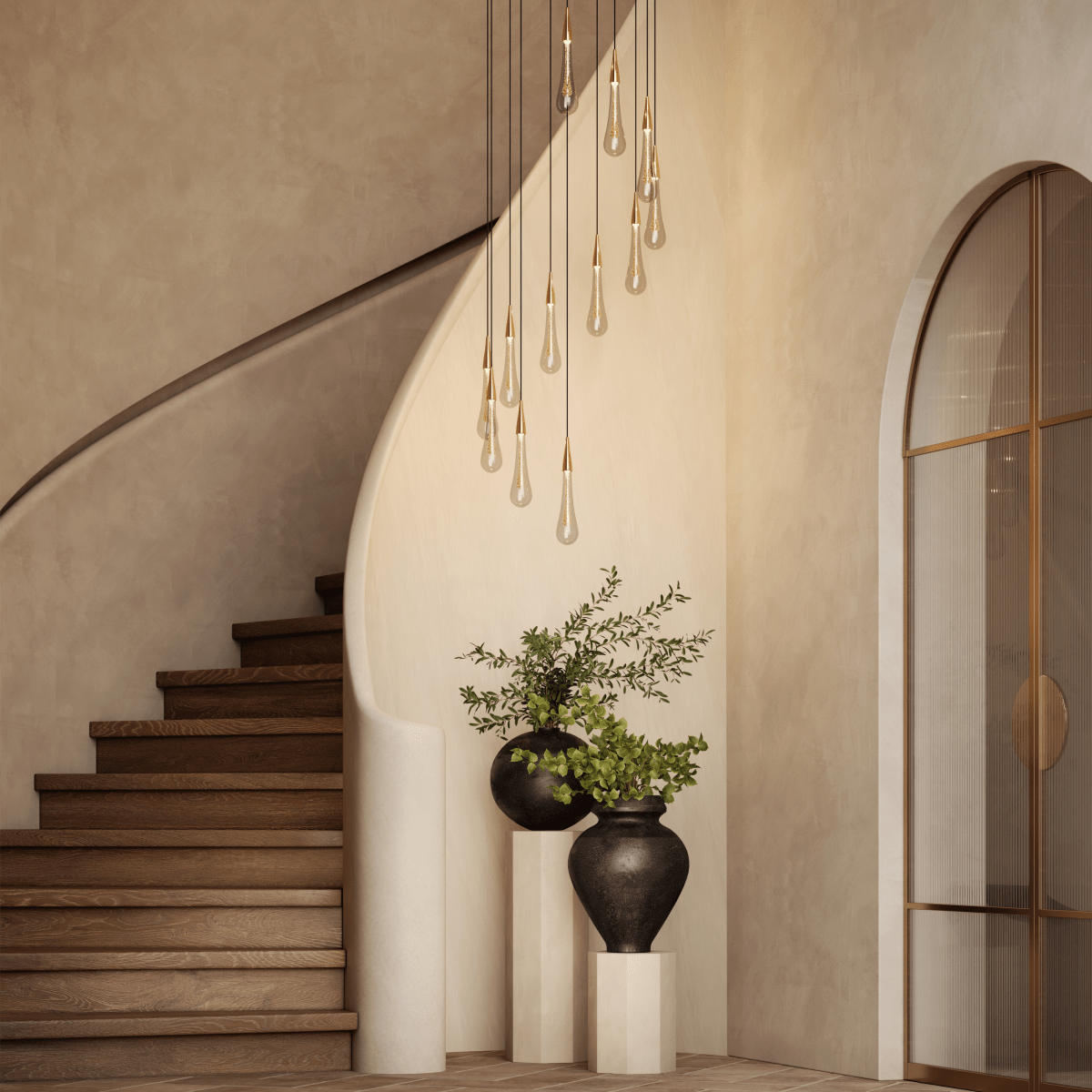 Custom Drop Pendant Light