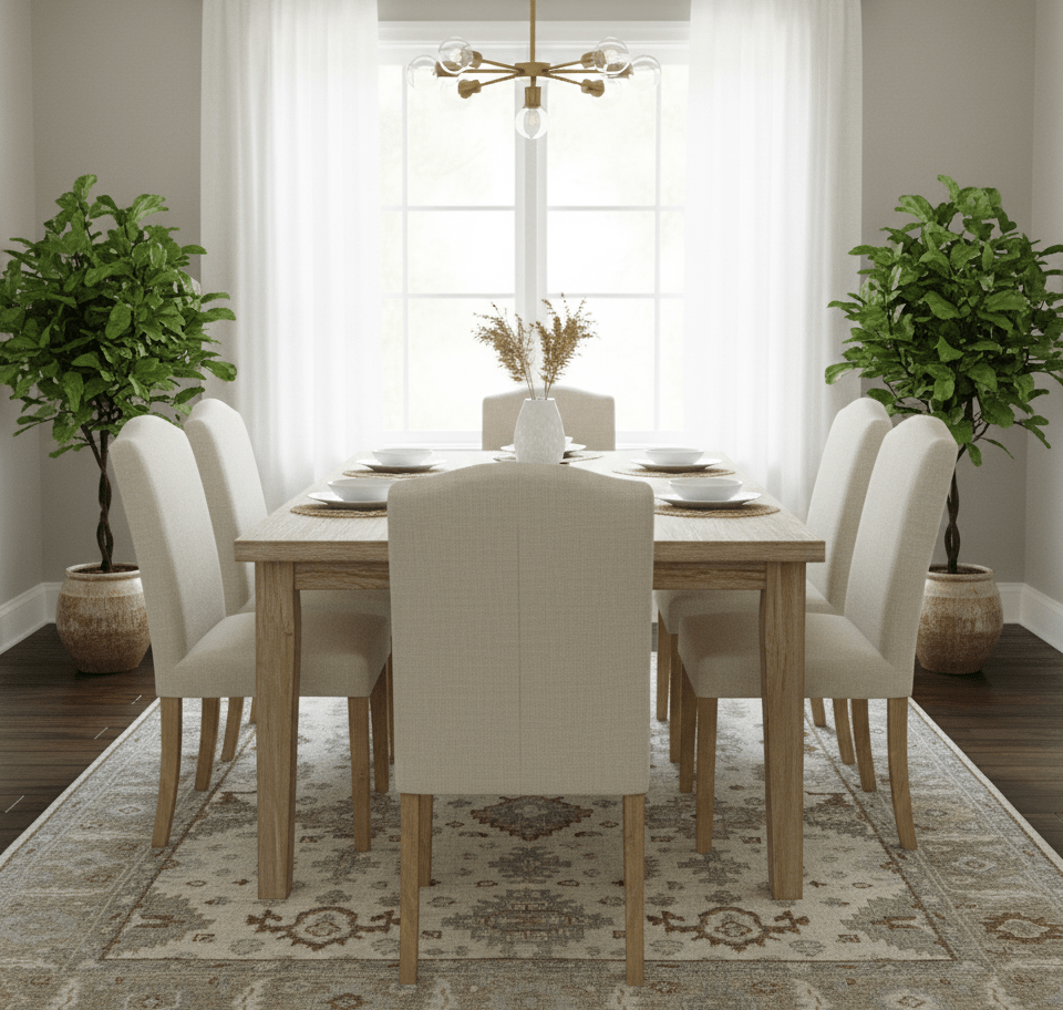 Custom Made Traditional Turkish Beige Hand knotted Wool Area Rug.