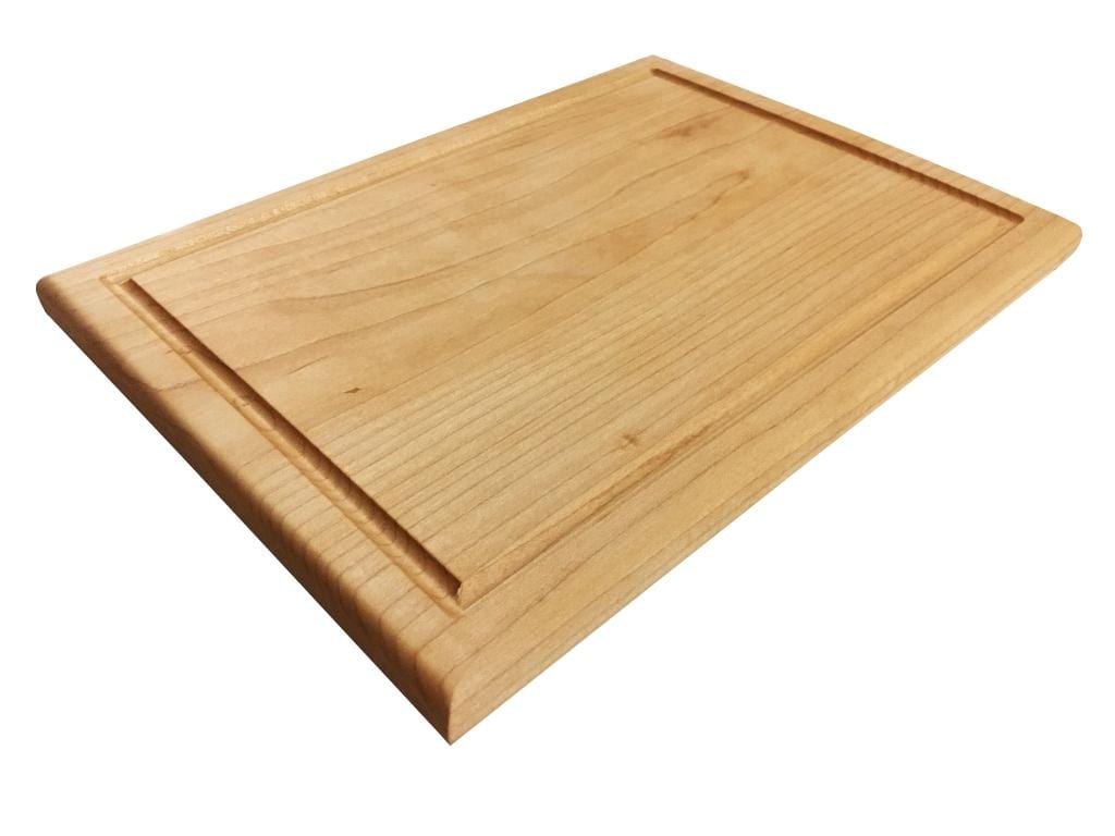 Best Redwood Cutting Boards Hard Maple Wood Side grain With juice groove Cutting Board