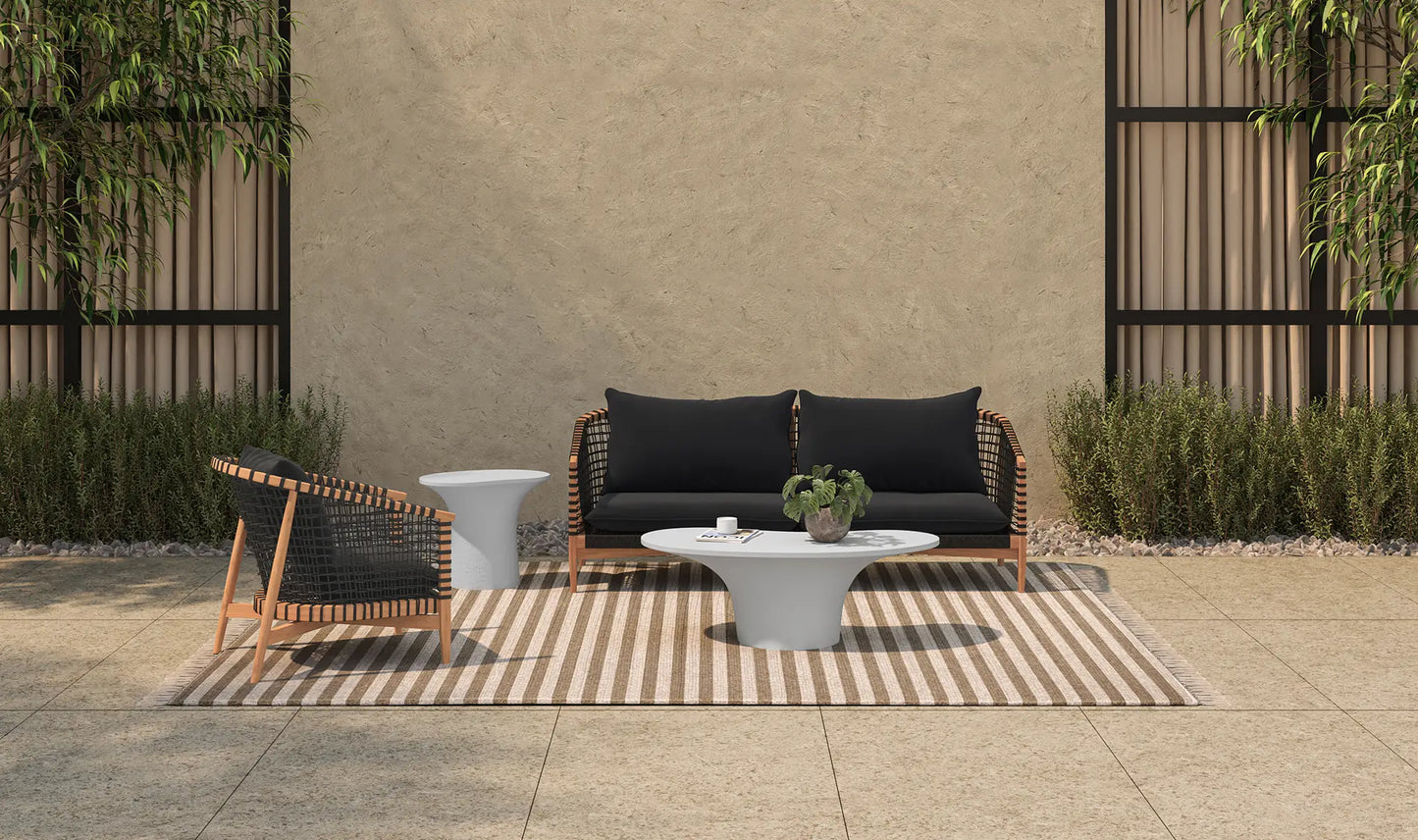 Kuna Outdoor Sofa Black