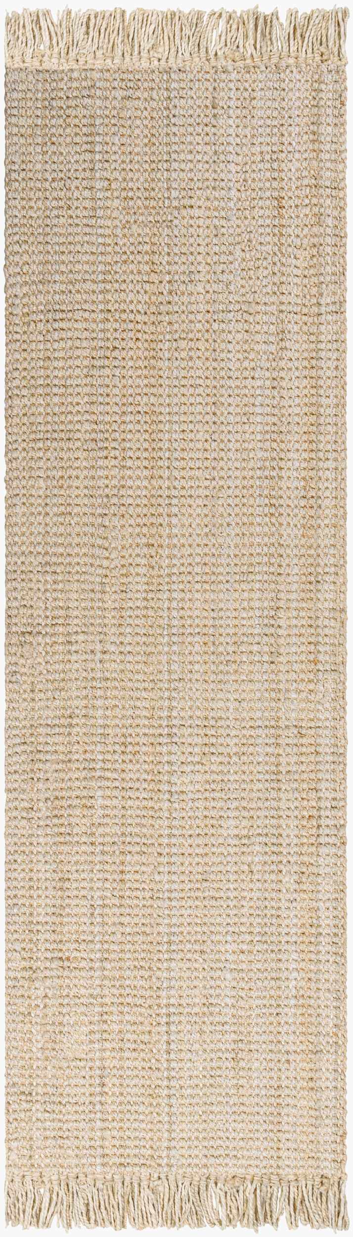 Senneterre Bleached Jute Rug.