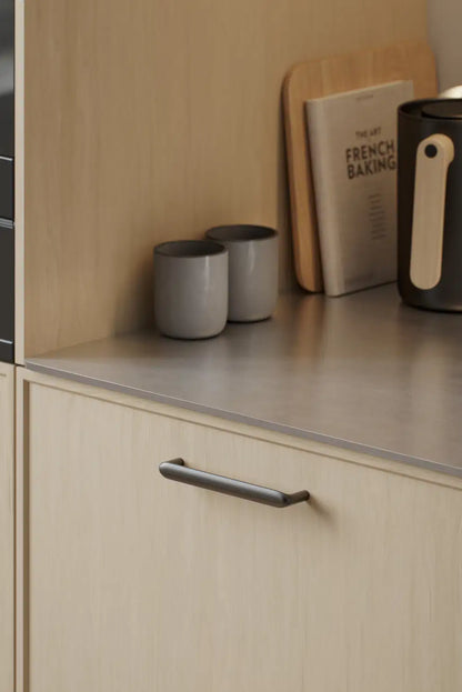 Gun Metal "Cobra" Drawer Pulls.