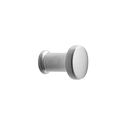 Satin Steel "Gate" Knob and Drawer Pull.