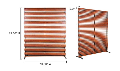 The Carpentry Shop Co. Dallin Screen Brown Dallin Screen Brown