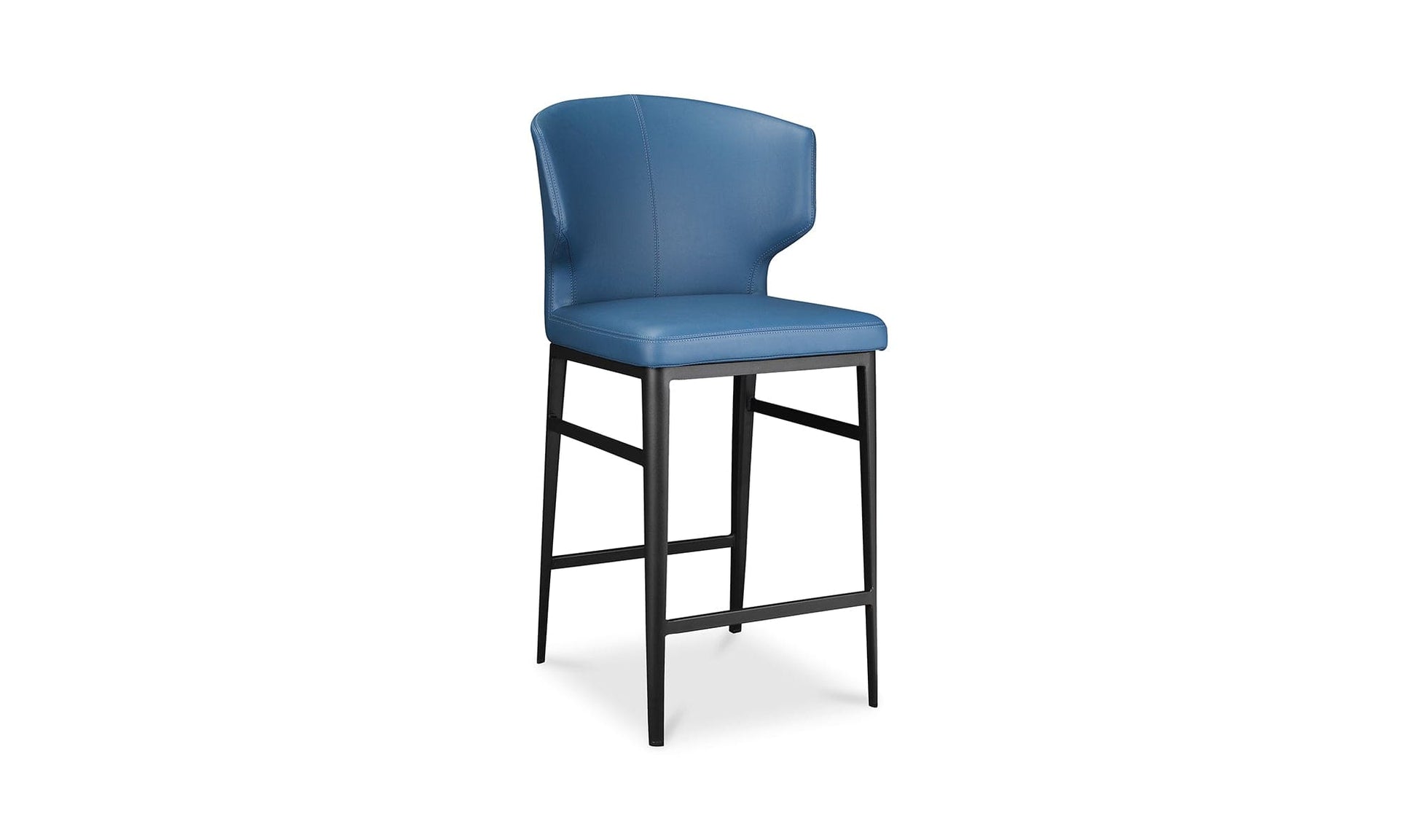 The Carpentry Shop Co. Delaney Counter Stool Sky Blue Delaney Counter Stool Sky Blue