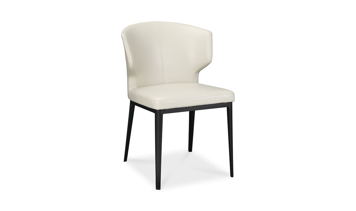 The Carpentry Shop Co. Delaney Dining Chair Beige - Set Of Two Delaney Dining Chair Beige - Set Of Two