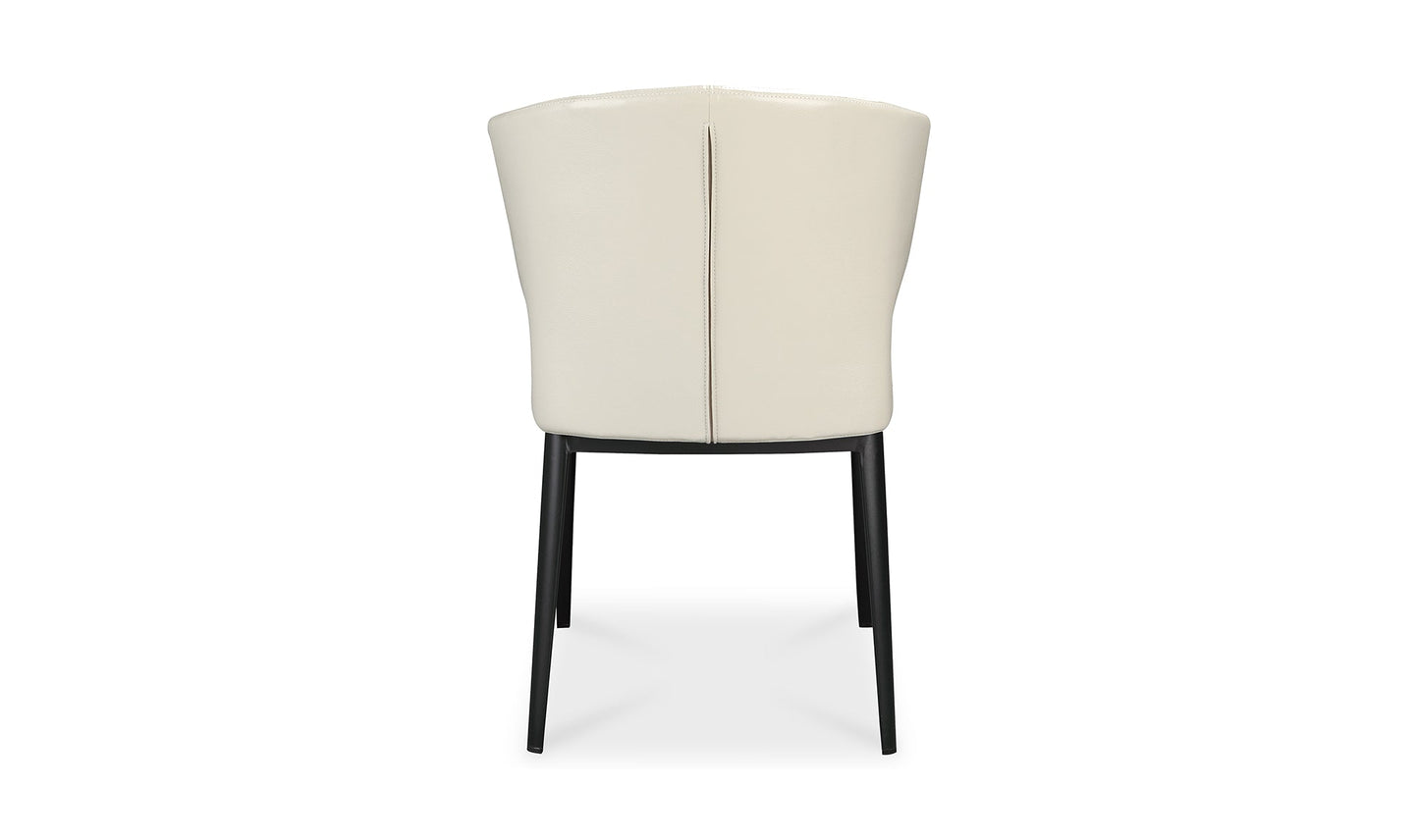 The Carpentry Shop Co. Delaney Dining Chair Beige - Set Of Two Delaney Dining Chair Beige - Set Of Two