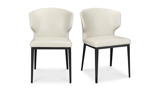 The Carpentry Shop Co. Delaney Dining Chair Beige - Set Of Two Delaney Dining Chair Beige - Set Of Two