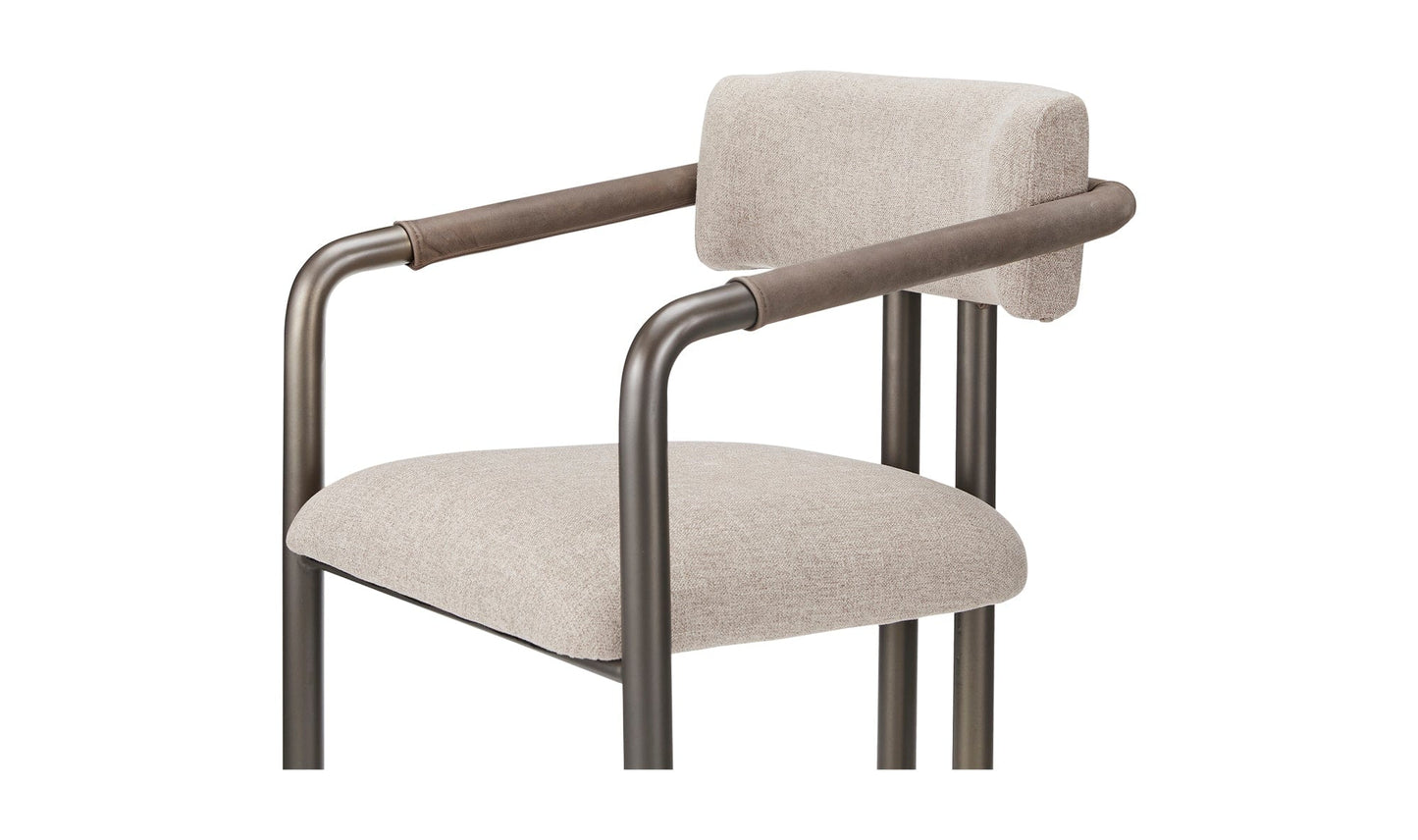 Moe's Home Collection Dining Chairs Cassidy Dining Chair Brown Cassidy Dining Chair Brown