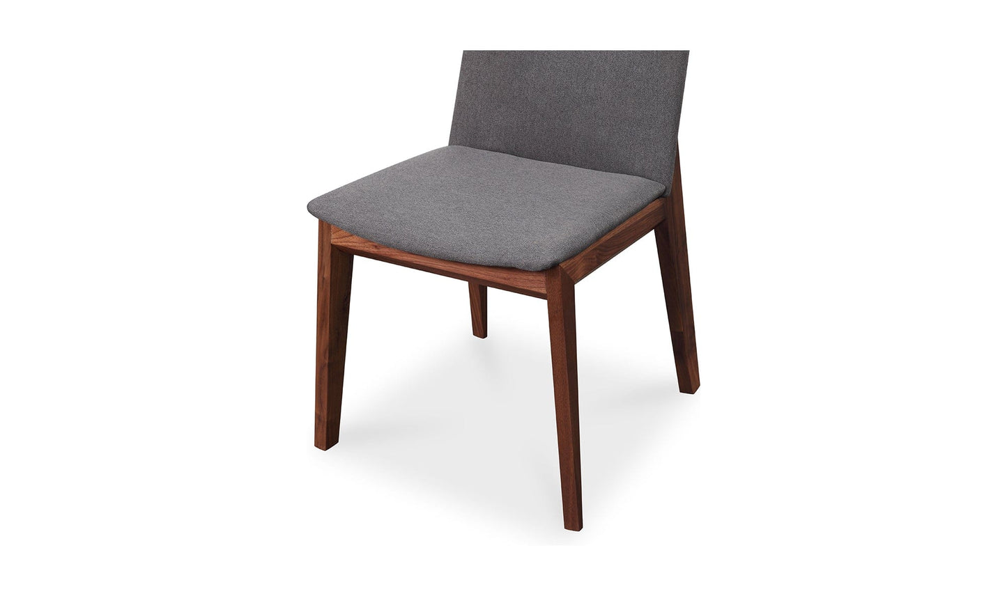 Moe's Home Collection Dining Chairs DECO DINING CHAIR GREY-M2 DECO DINING CHAIR GREY-M2