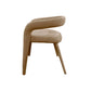 VIG Furniture Dining Chairs Modrest Mundra - Modern Beige Fabric Dining Chair
