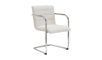 Moe's Home Collection Dining Chairs Pedro Dining Chair Beige Set of Two Pedro Dining Chair Beige Set of Two