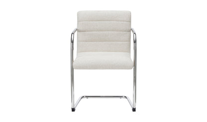 Moe's Home Collection Dining Chairs Beige Pedro Dining Chair Beige Set of Two Pedro Dining Chair Beige Set of Two