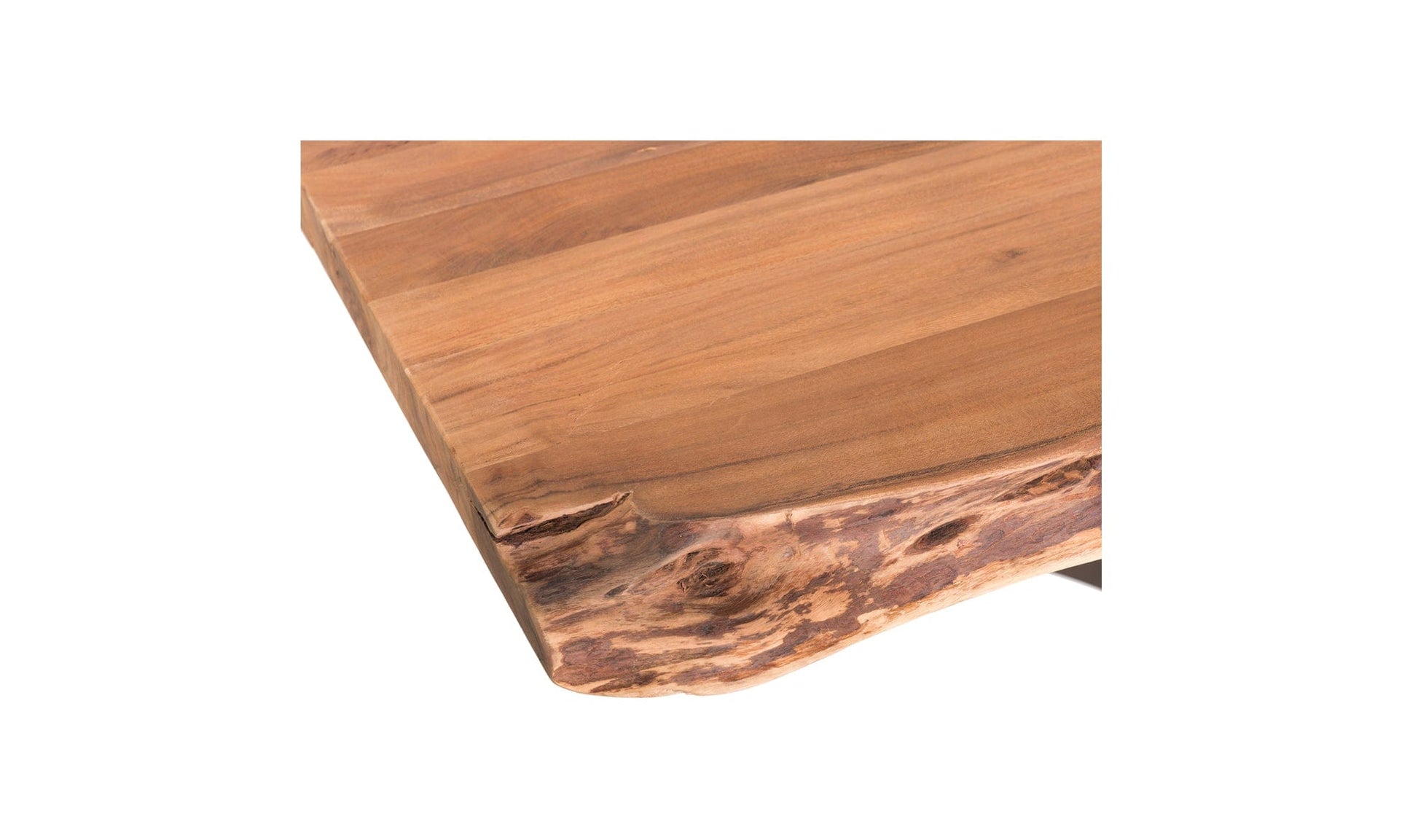 Moe's Home Collection Dining Table BENT DINING TABLE SMALL SMOKED BENT DINING TABLE SMALL SMOKED