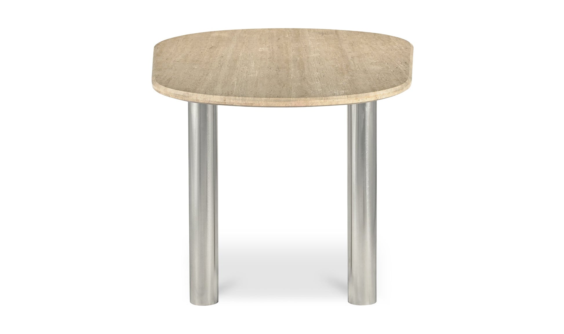 Moe's Home Collection Dining Table Fia Dining Table Travertine Fia Dining Table Travertine