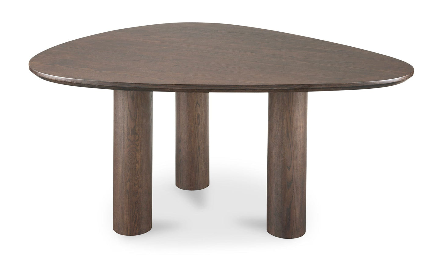 Moe's Home Collection Dining Table Finley Dining Table Smoked Finley Dining Table Smoked