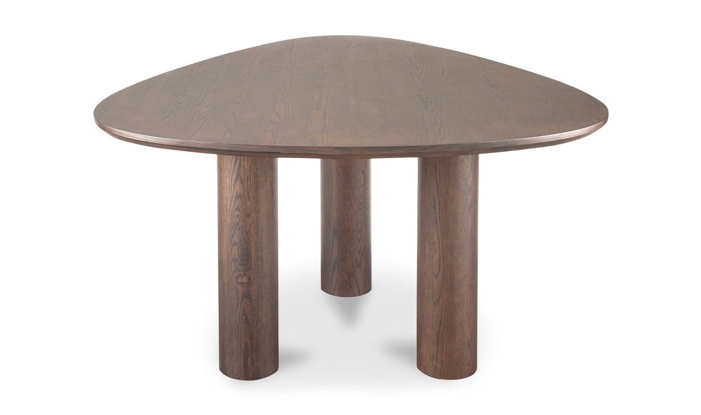 Moe's Home Collection Dining Table Finley Dining Table Smoked Finley Dining Table Smoked