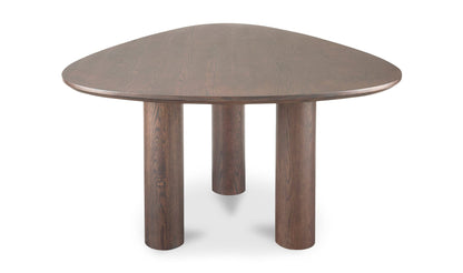 Moe's Home Collection Dining Table Finley Dining Table Smoked Finley Dining Table Smoked