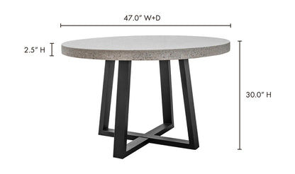 Moe's Home Collection Dining Table Vault Dining Table Vault Dining Table