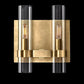 Residence Supply 11.8" x 9.8" / 30cm x 25cm - 50W / Lacquered Brass Dipaka Candela Wall Sconce