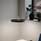 Residence Supply Black / 9" x 2" / 23cm x 5cm / CCT + Dimmable (Remote) Disc Pendant Light - Open Box