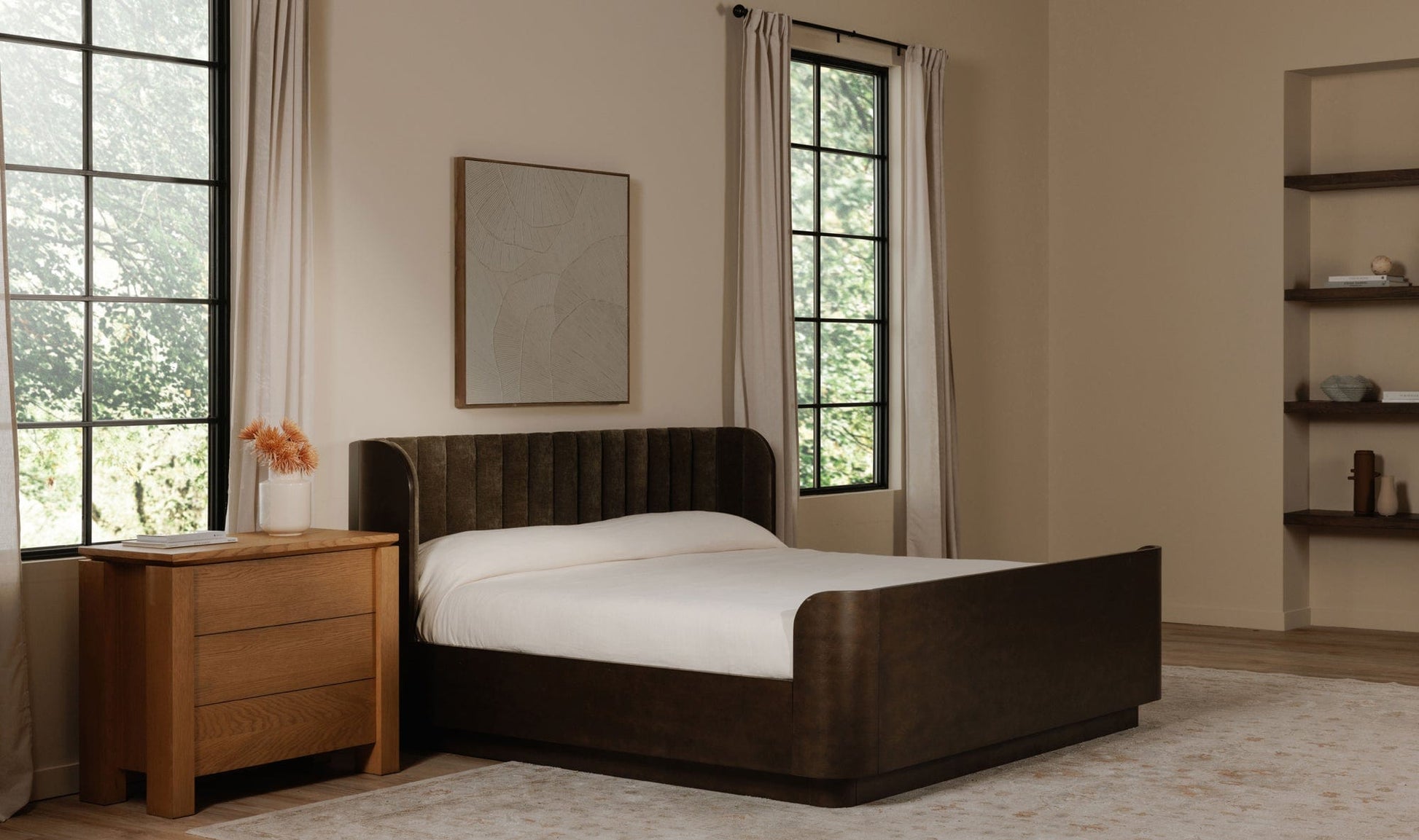 Moe's Home Collection Dressers Brook Chest Country Oak Brook Chest Country Oak