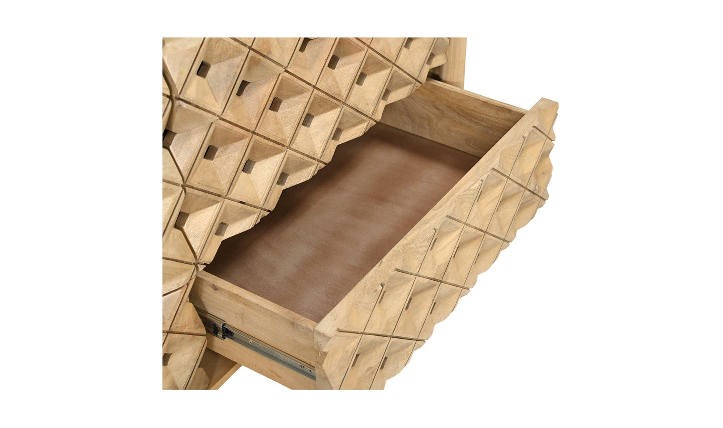 Moe's Home Collection Dressers Fulton 6 Drawer Dresser Natural Fulton 6 Drawer Dresser Natural