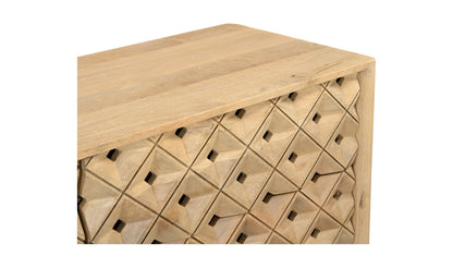 Moe's Home Collection Dressers Fulton 6 Drawer Dresser Natural Fulton 6 Drawer Dresser Natural