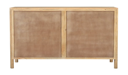 Moe's Home Collection Dressers Fulton 6 Drawer Dresser Natural Fulton 6 Drawer Dresser Natural