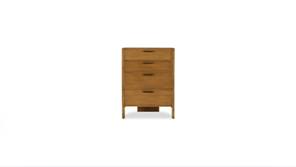Moe's Home Collection Dressers Lachlan 4 Drawer Chest Brown Lachlan 4 Drawer Chest Brown