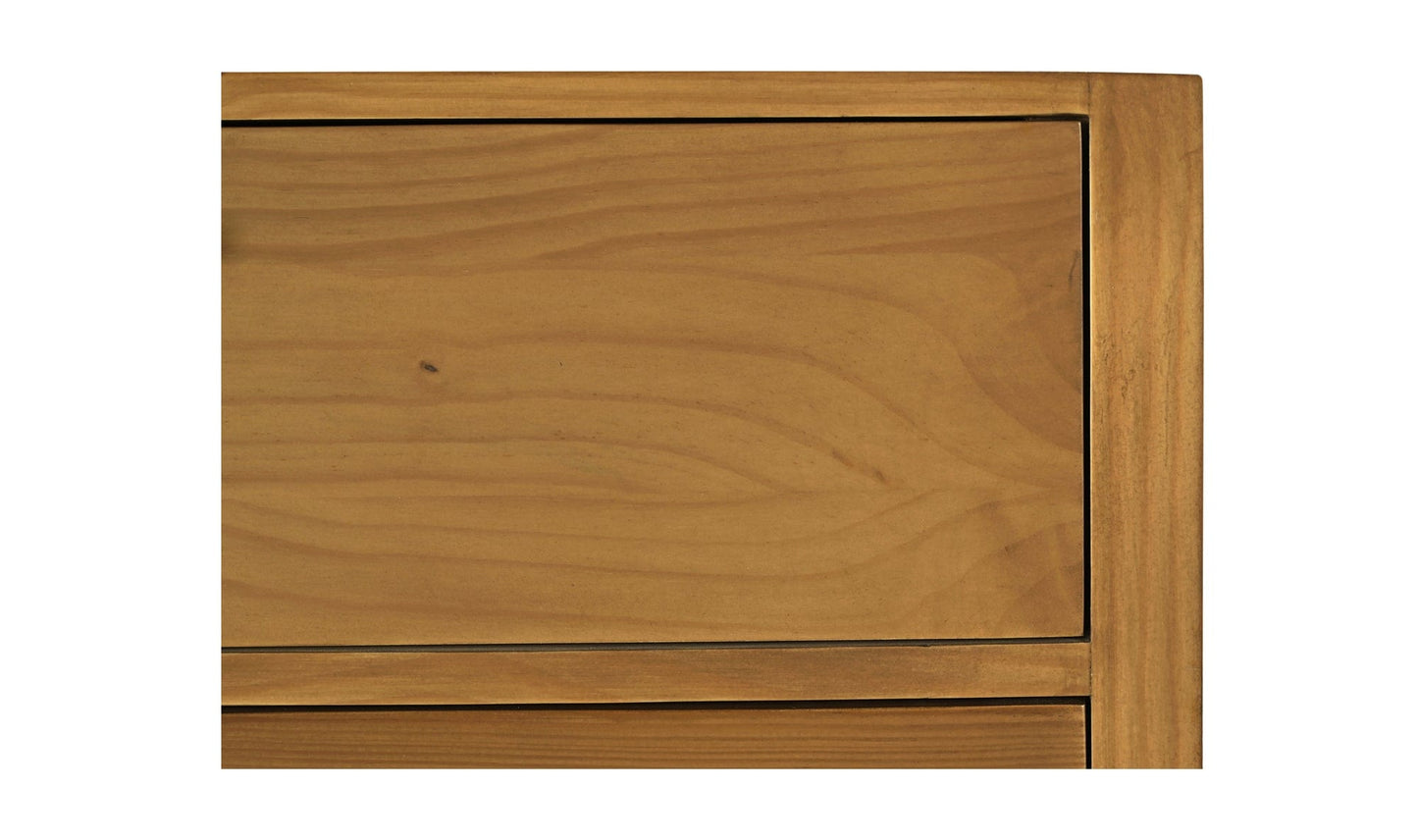 Moe's Home Collection Dressers Lachlan 4 Drawer Chest Brown Lachlan 4 Drawer Chest Brown