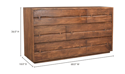 Moe's Home Collection Dressers Madagascar Dresser Madagascar Dresser