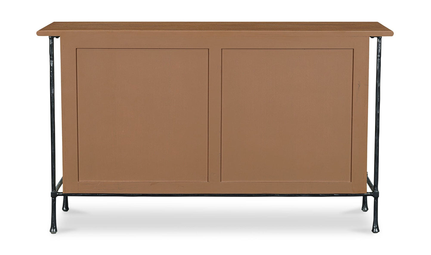 Moe's Home Collection Dressers Rene 6 Drawer Dresser Brown Rene 6 Drawer Dresser Brown