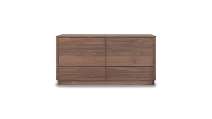 Moe's Home Round Off Dresser Walnut Brown