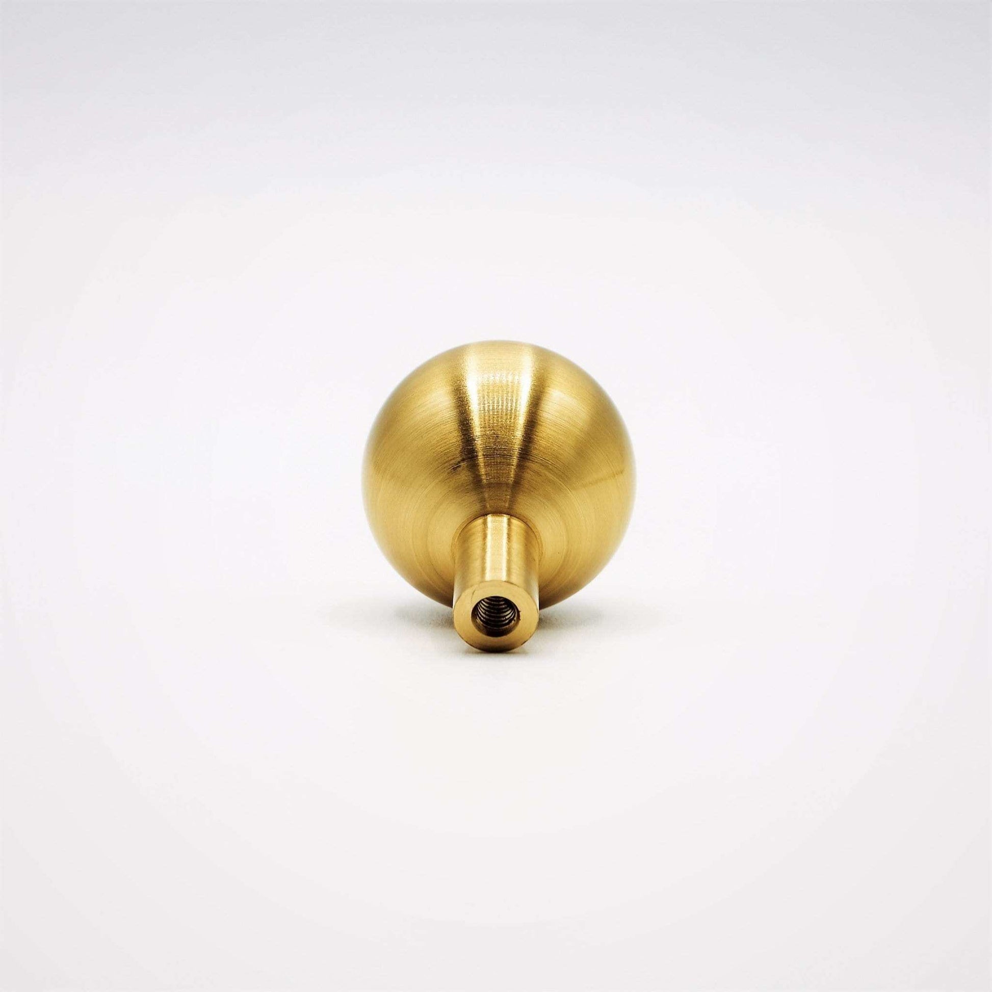 Dumas, Solid Brass Ball Knobs.