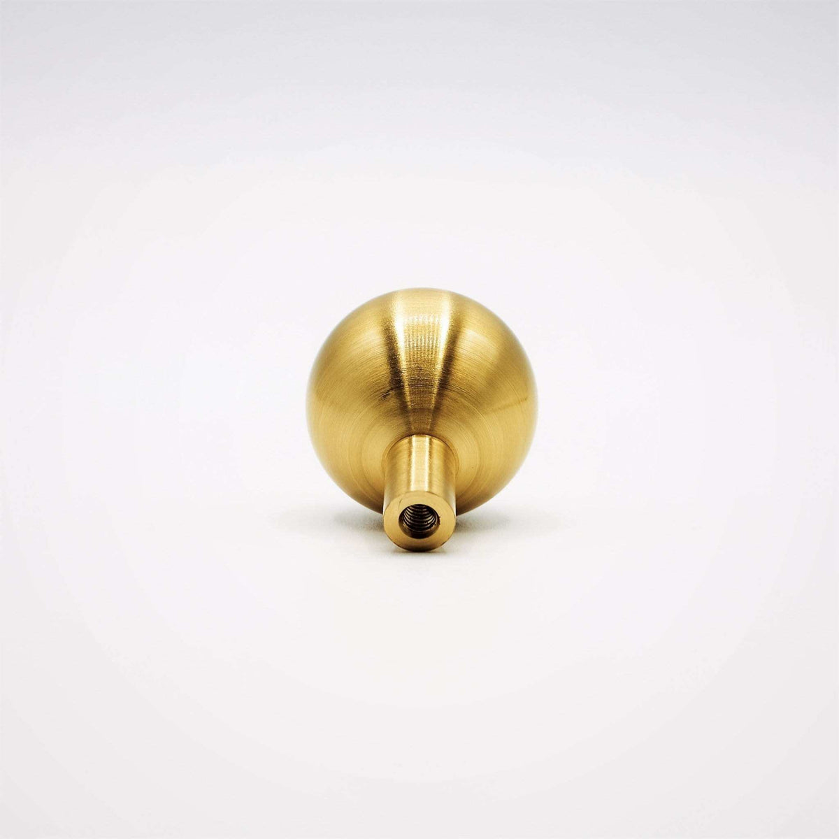 Dumas, Solid Brass Ball Knobs.