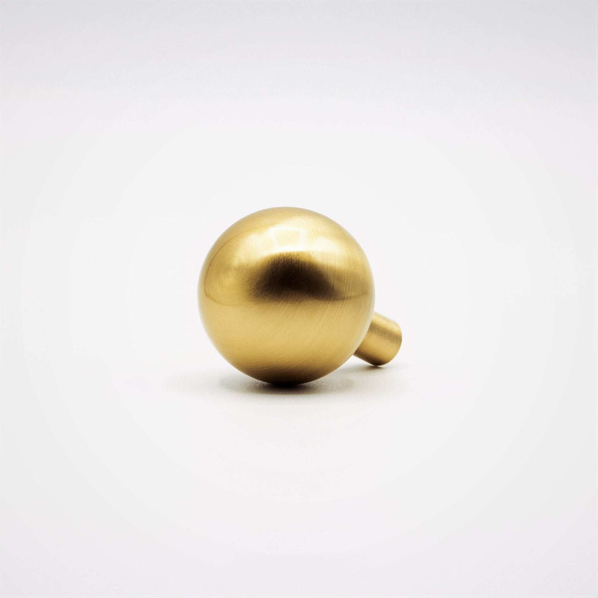Dumas, Solid Brass Ball Knobs.