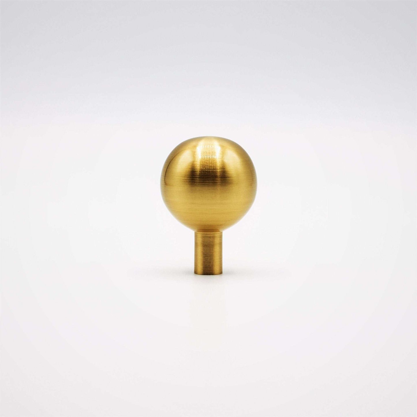 Dumas, Solid Brass Ball Knobs.