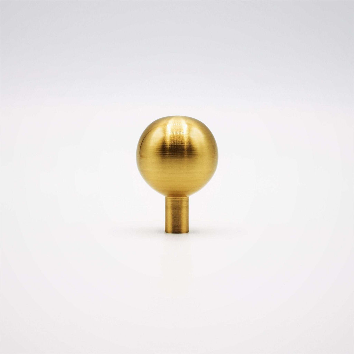Dumas, Solid Brass Ball Knobs.