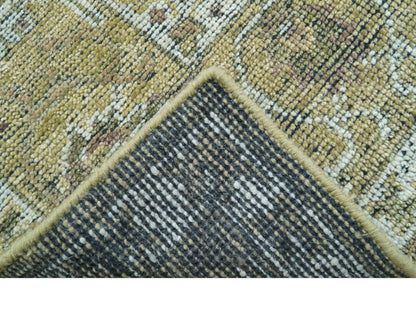 Dune Earthy Neutral Custom Made Camel Turkish Hand Knotted Wool Rug.