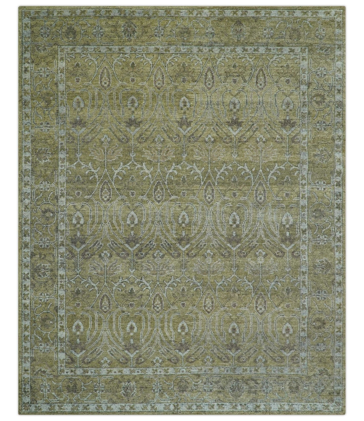 Dune Earthy Neutral Custom Made Camel Turkish Hand Knotted Wool Rug.