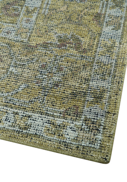 Dune Earthy Neutral Custom Made Camel Turkish Hand Knotted Wool Rug.