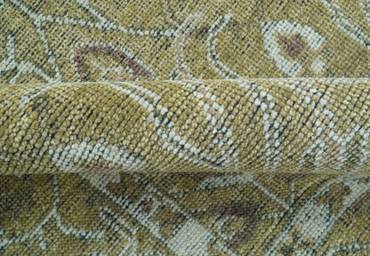 Dune Earthy Neutral Custom Made Camel Turkish Hand Knotted Wool Rug.