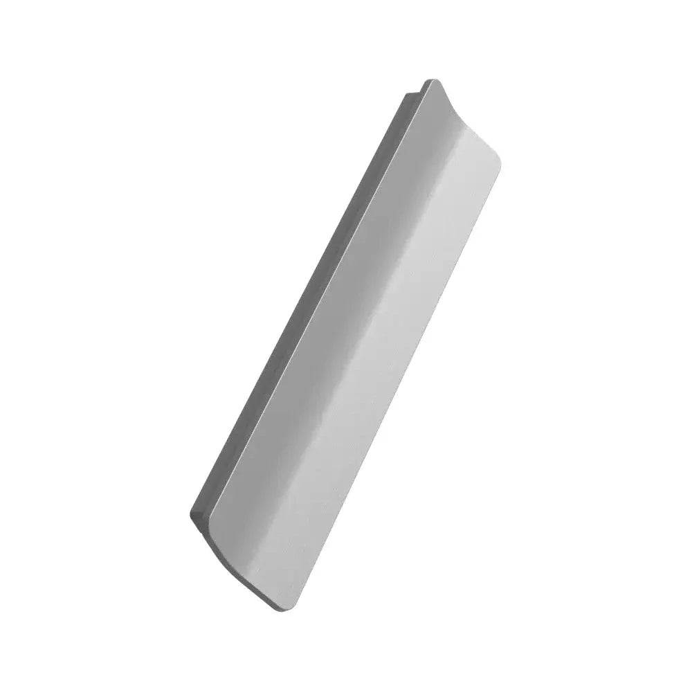 Satin Steel "Leaf" Tab Drawer Pulls.