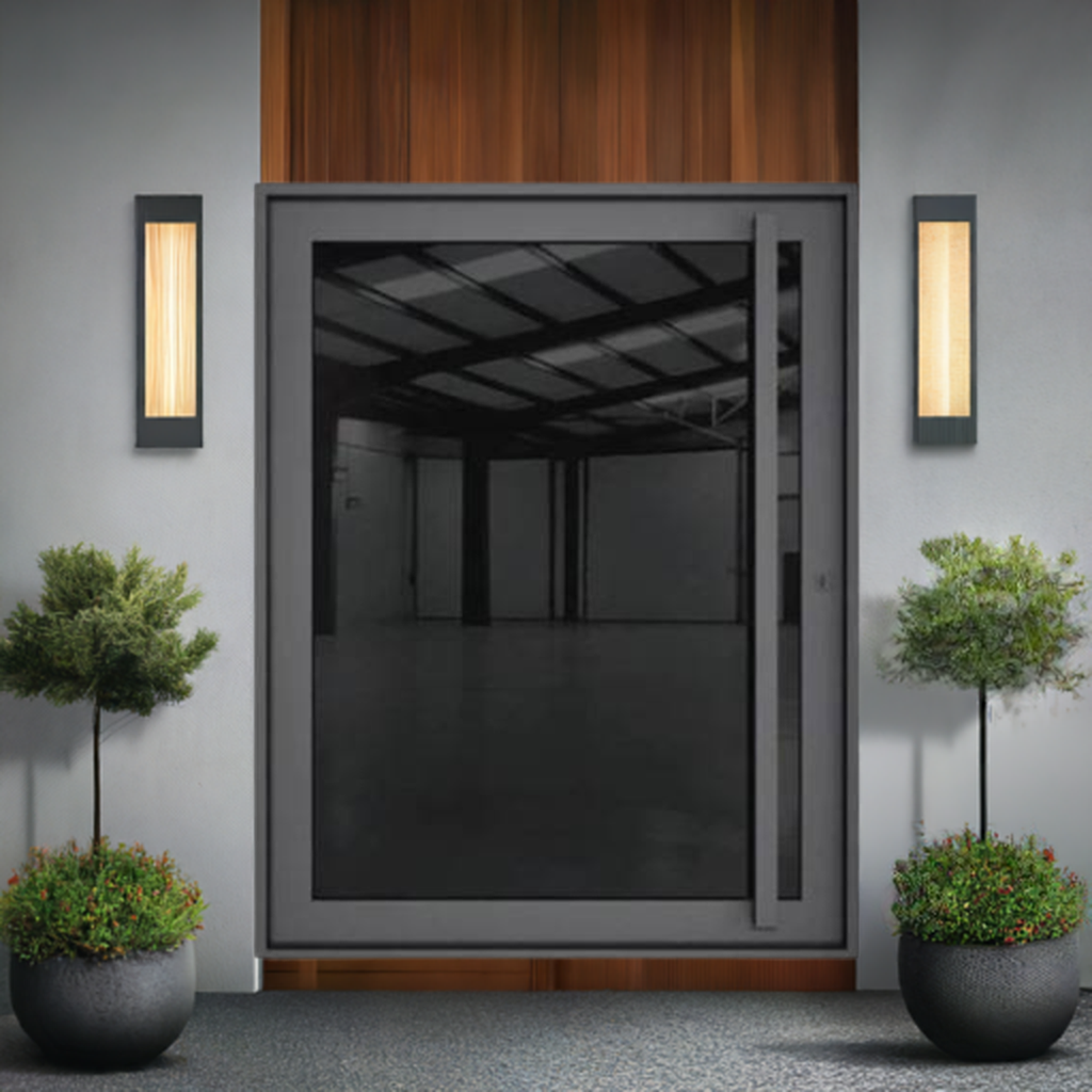 Black Opal Pivot Door