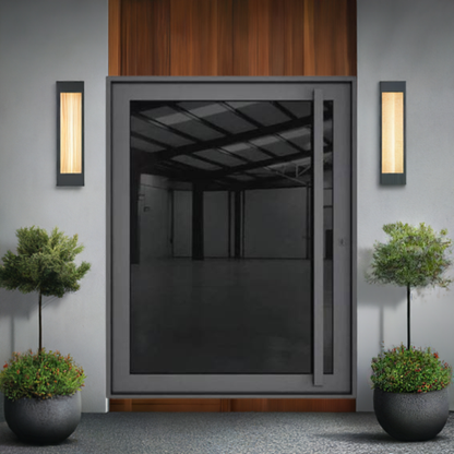 Black Opal Pivot Door