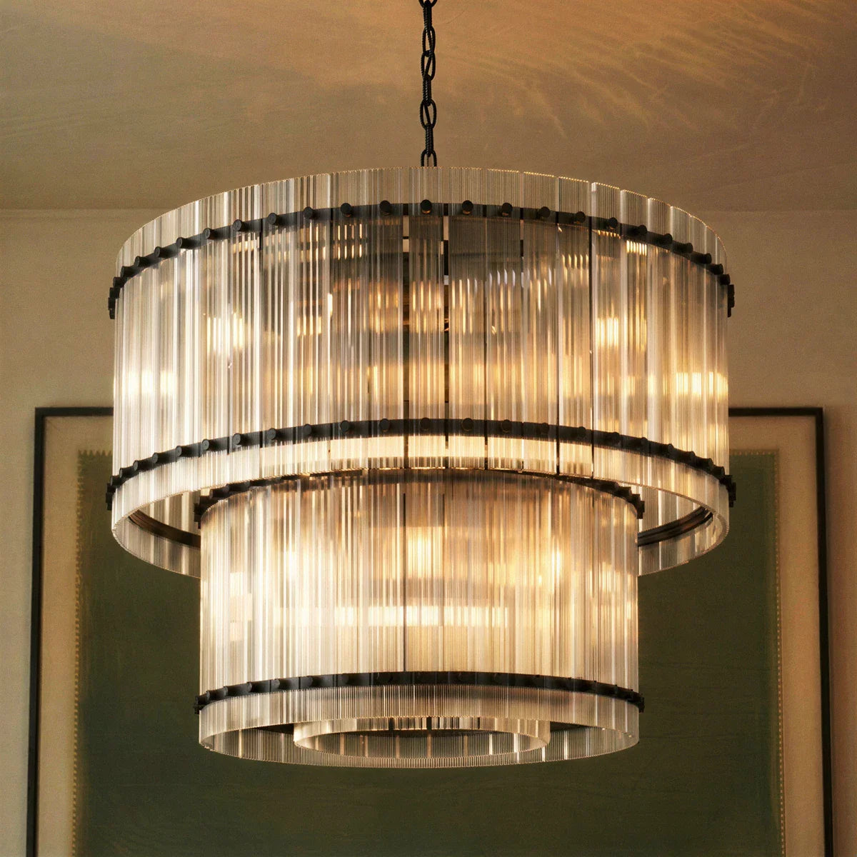 Eikon 2-Tier Chandelier.